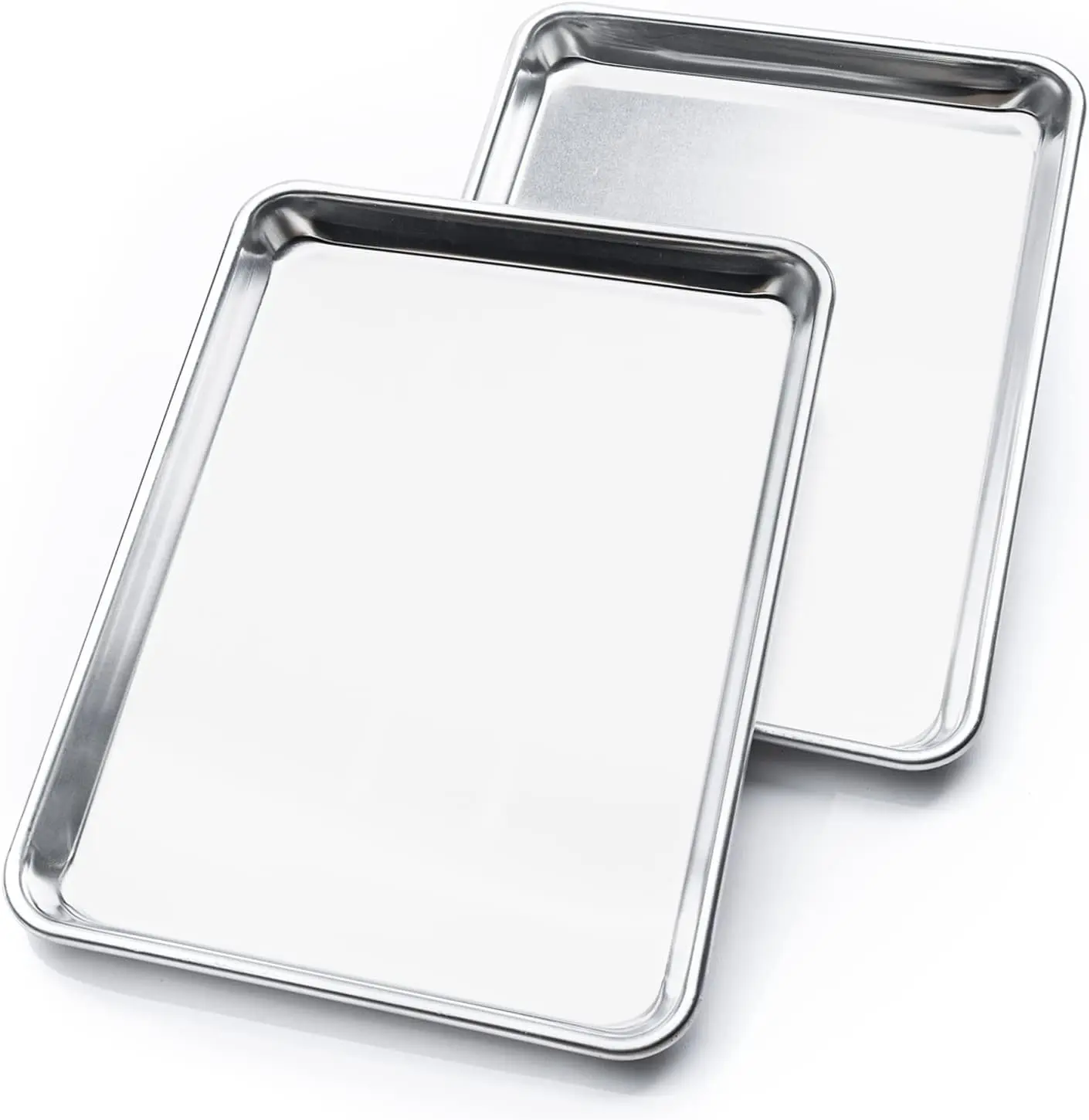 Quarter Sheet Baking Pans, Premium Quality Aluminum Cookie Sheet