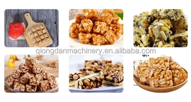 Factory Price Small Scale Business Oats bar Production Line Nuts Rice Cereal Granola Energy bar Forming Cutting Making Machine