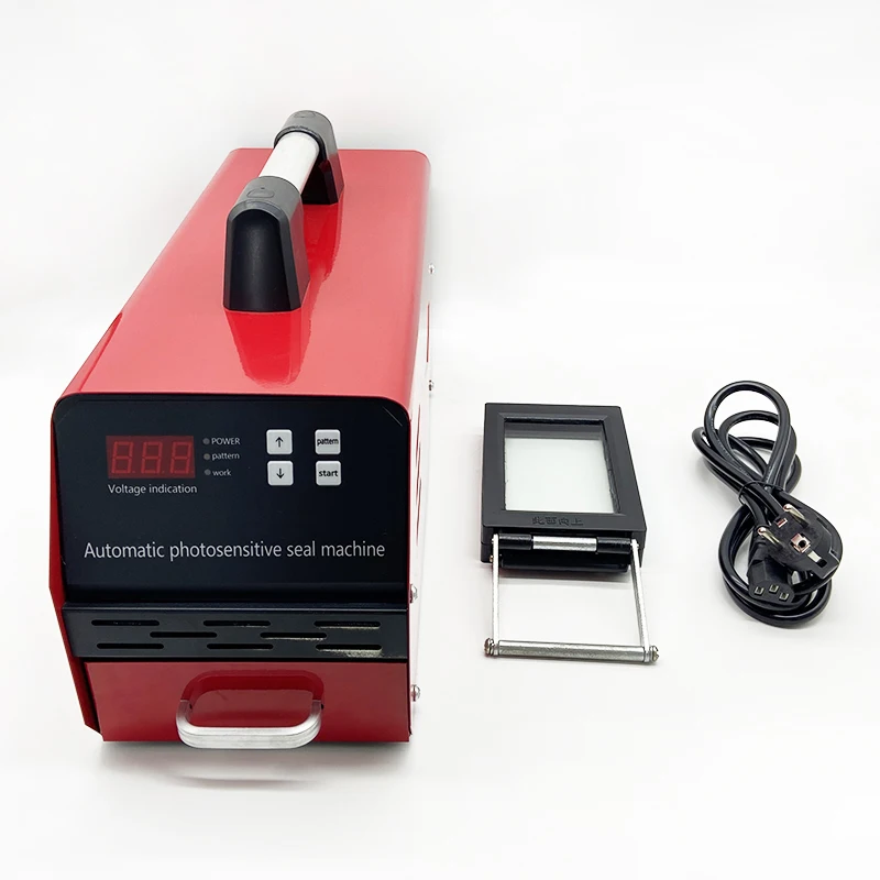 Red Flash Stamp Machine - Photographic Rubber Stamp Maker