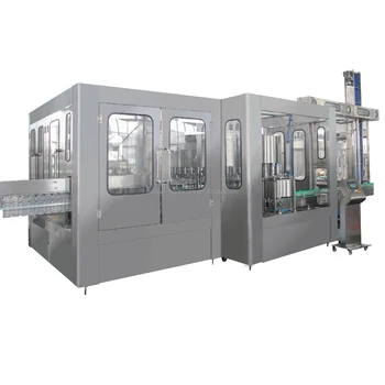 High-speed Automatic Ultra-clean Juice & Tea Bottling Machine / Comprehensive Fruit Beverage Bottling Equipment for Mango