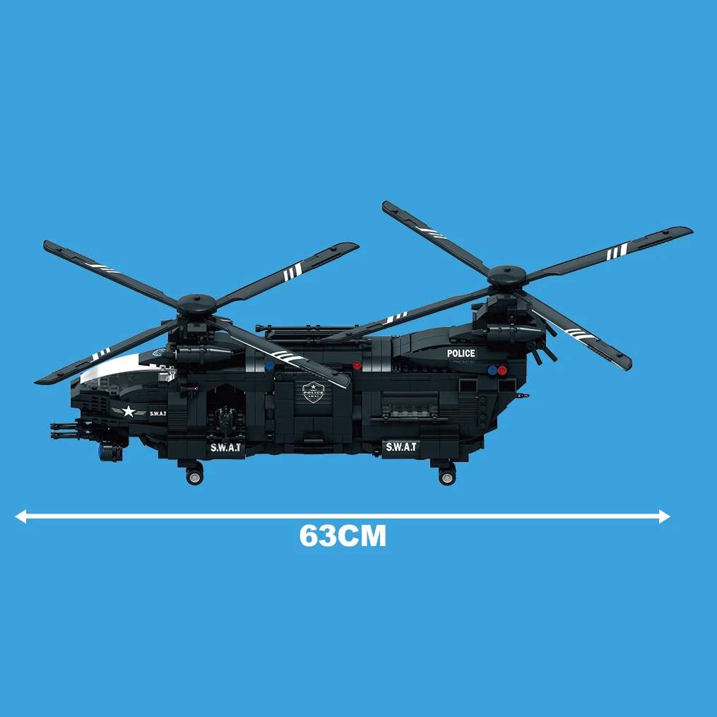 Swat discount lego helicopter