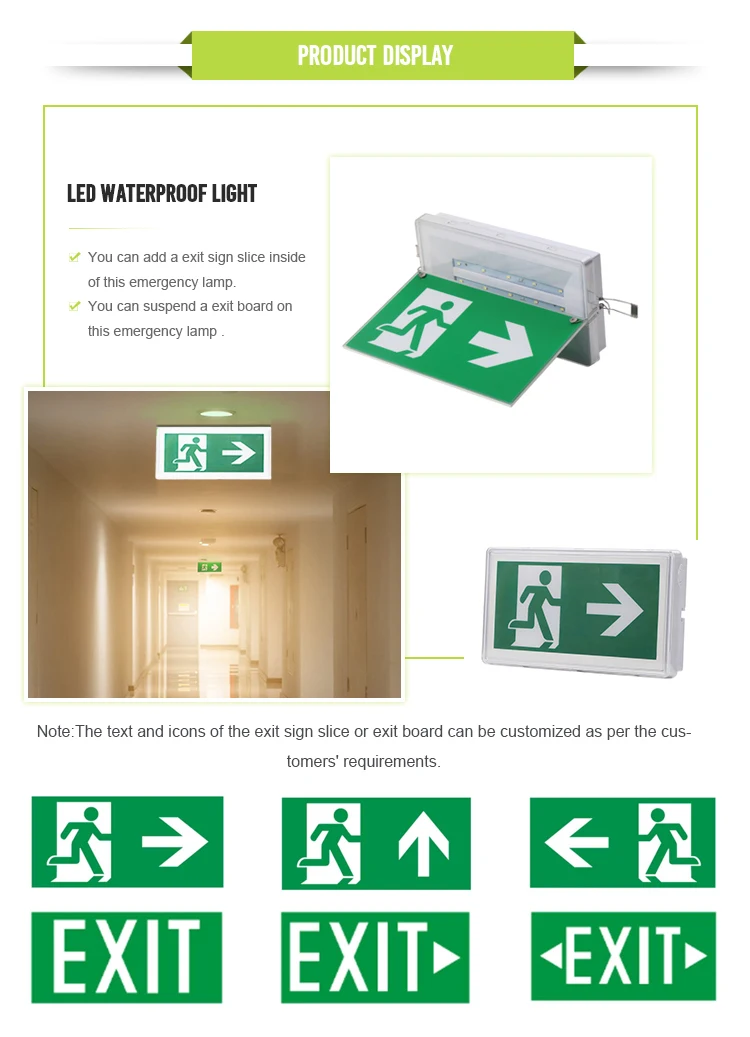 Selftest Function Ceiling Recessed Battery Backup Rechargeable