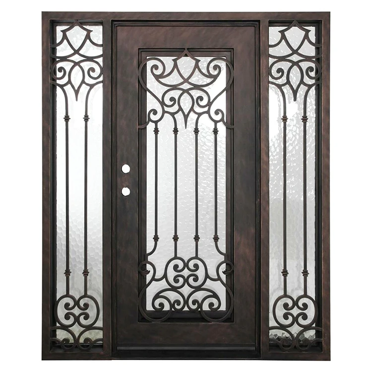 Modern Minimalist Home Design Security Aluminum Entrance Front Entry Doors Price India Single Iron Door Designs
