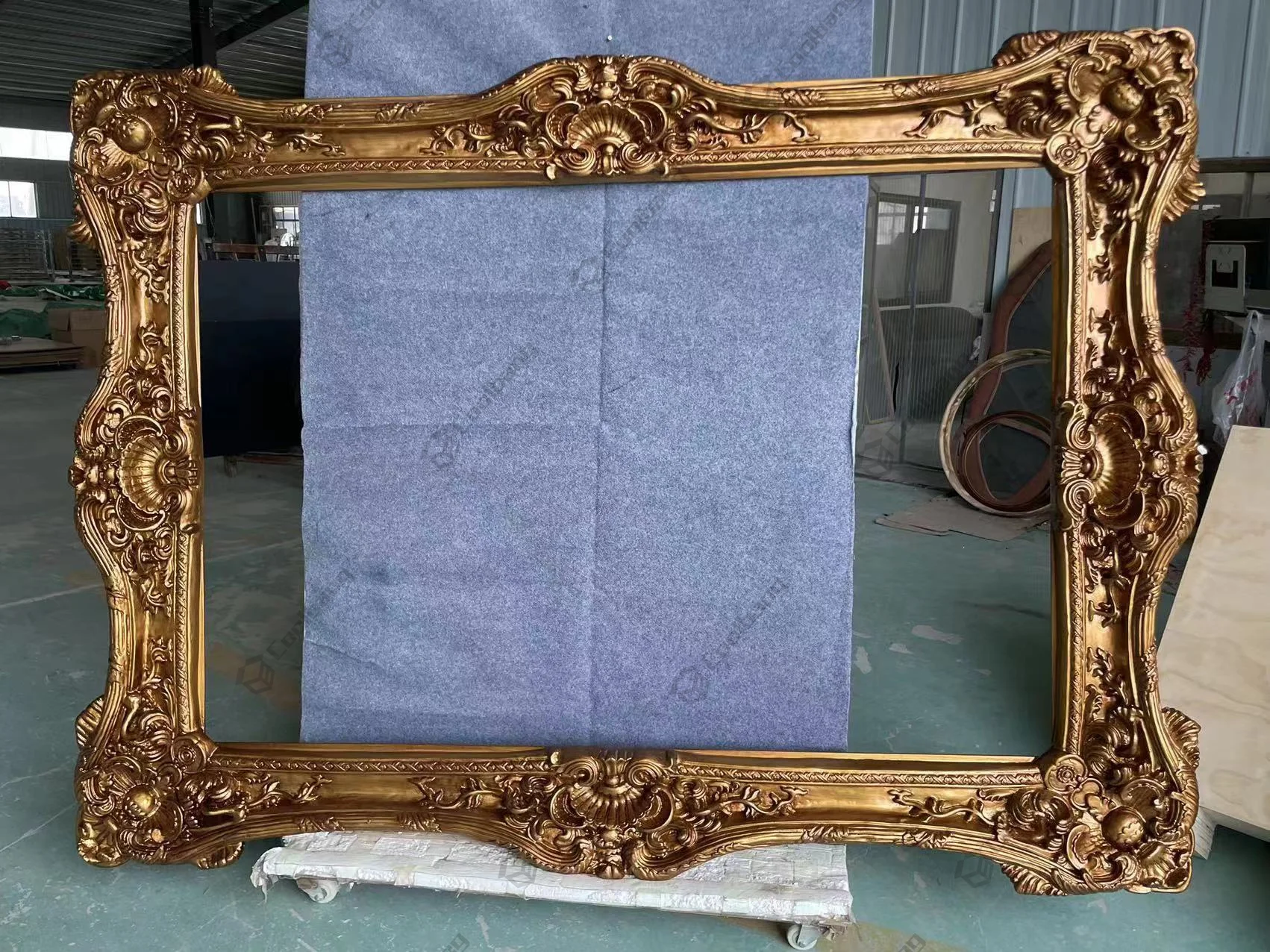 Ornate Luxury Baroque Wooden Extra Large Interior Vintage Classic Frame
