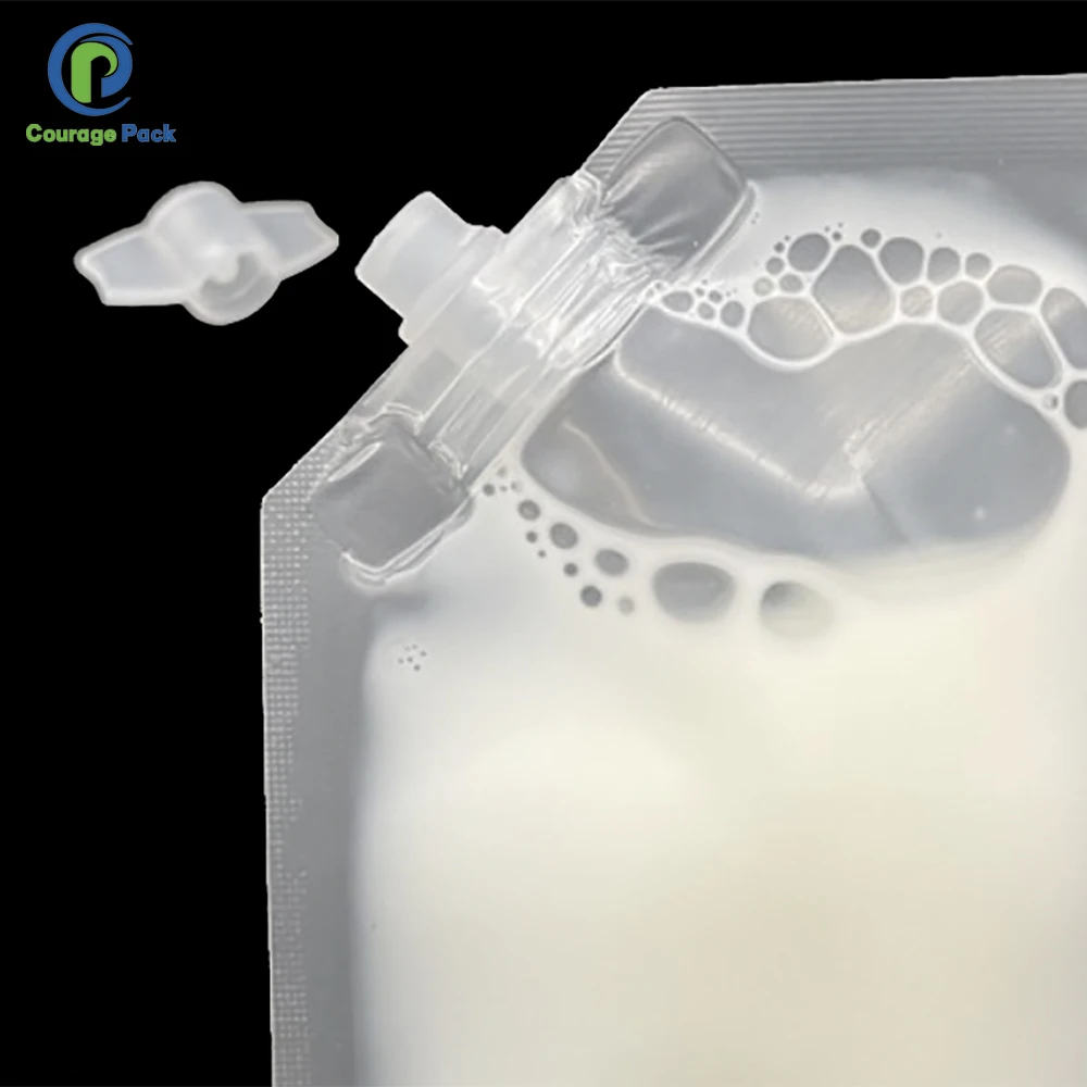 Small Capacity 1Ml 2Ml 3Ml 5Ml 8Ml 10Ml 15Ml 20Ml Heat Sealable Cosmetic Samples Sachet Plastic 5Ml Sachets Nozzle Bag