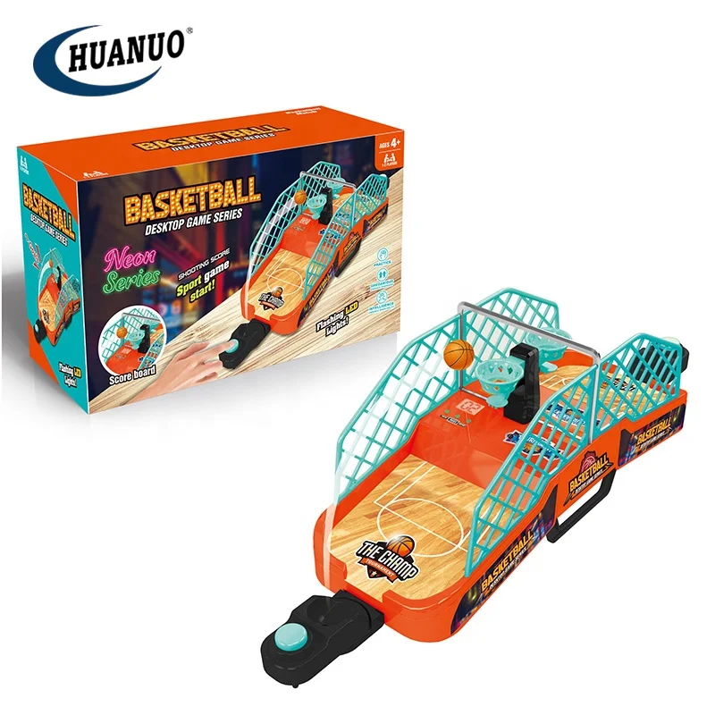 Обучающая детская двойная баскетбольная машина настольная игра набор игрушек игрушка с музыкальным