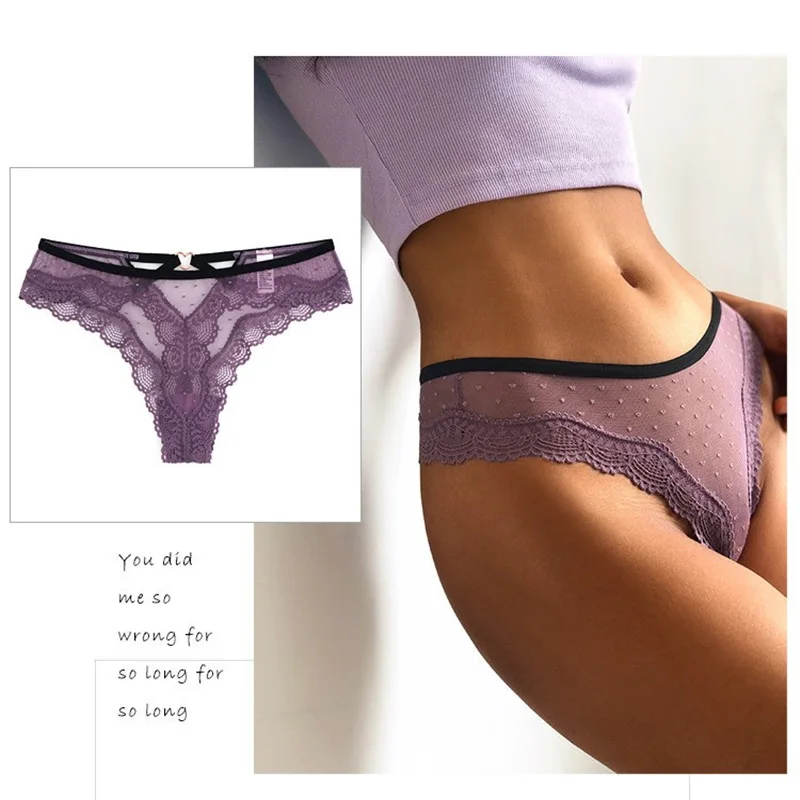 Free Shipping Cheap Items Women'S Lace G Strings Thong With Lace Female Thongs Sexy G String