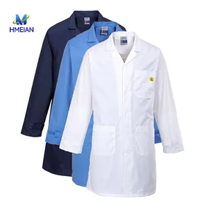 High Quality Doctor Scrubs Custom logo Women Men Hospital Dental Uniforms Laboratory Lab Coats Medical Doctor Lab Coat