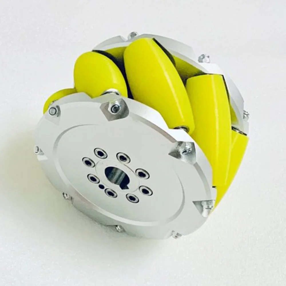 Polyurethane Rubber Wheel Omnidirectional Rollers Machined Polyurethane Swedish Wheels for Automated Guided Vehicles PU 