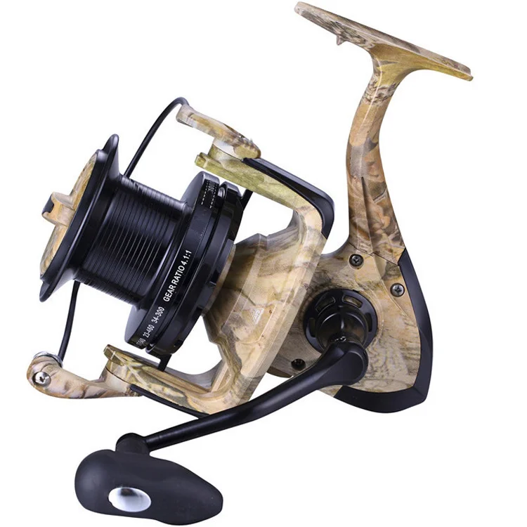 Metal Spinning Fishing Reel Die Casting 5.2:1 Sea Wheel Fishing Tackle Tool 