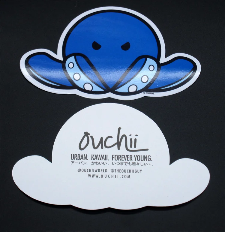 Matte Finished PVC Promotional Stickers for Marketing and Advertising