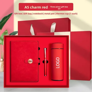 Wholesale High-End Business Notebook Gift Set Customizable Logo  Notebook for Office Use