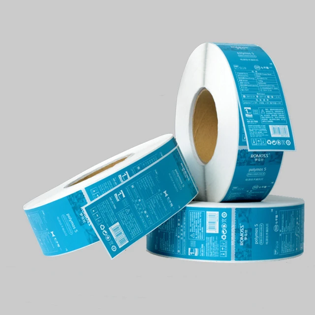 Factory Price Custom Self-Adhesive Drum Labels Various Styles OEM Customizing