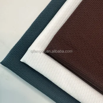 Custom High Quality Jacquard Fabric Textile Raw Materials Elastic Knit Fabric Polyester Spandex Fabric Clothing