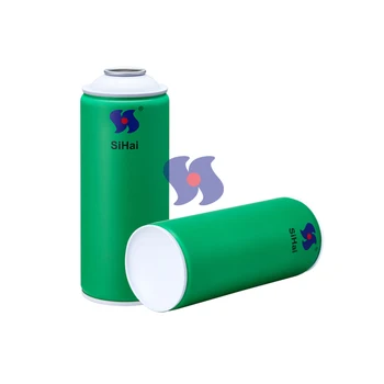 Diameter 65X158mm Air Freshener Use Empty Aerosol Tin Can With Inner Golden Lacquered Cans