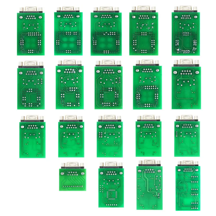 Full Set 19 Adaptors for All UPA USB Programmer Support With EEPROM MCU ST Microelectronic Microchip PIC Atmel Programming