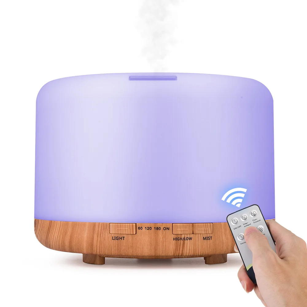 Factory direct sale aroma diffuser 1000ml electric essential oil diffuser room personal humidifier with 7colours night light