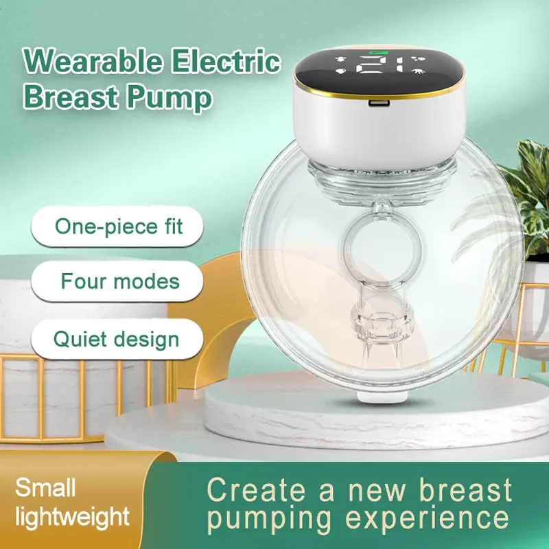 Electric Breast Pump Milk Extractor Customize Manufacturer Breast Milk Pump Hands Free Wearable Breast Pump Machine