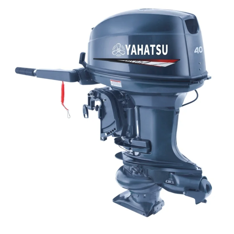 YAHATSU Jet  Drive   Outboard Motor 2 Stroke 40hp Marine Boat Engine Compatible with Original YAMAHA Boat Motor and Spare Parts