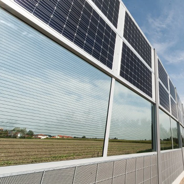 product sound absorptive solar highway noise barrier765-5
