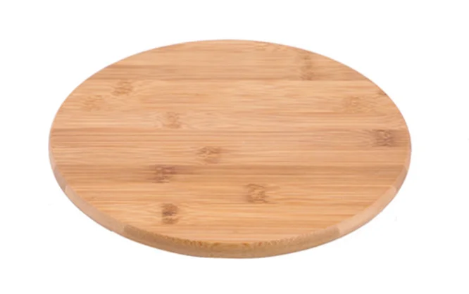 
 Простой вращающийся на 360 градусов поднос из бамбука, для ресторана, дома, кухни, столешница, круглый обеденный стол «ленивая», обеденный стол, сервировочный стол  