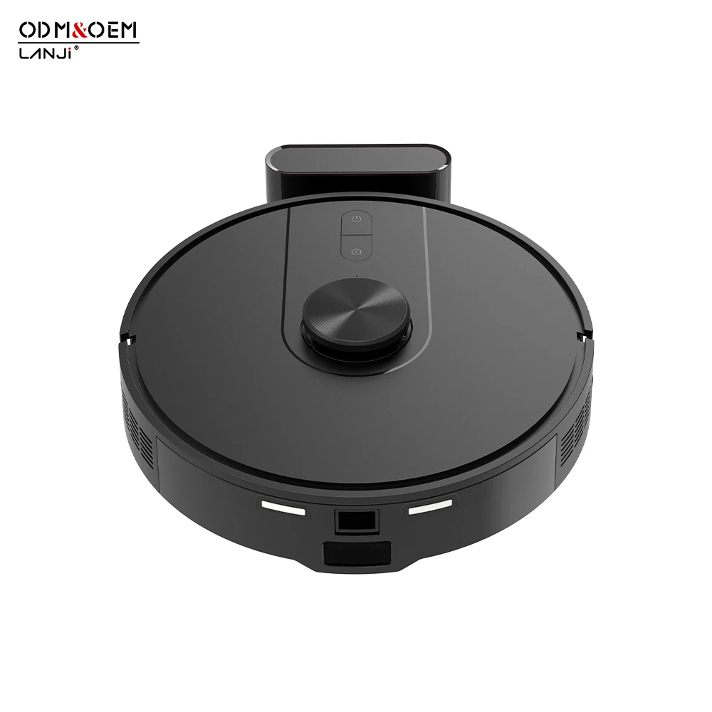 Smart Robot Vacuum Mopper Strong 5000Pa Suction APP/WiFi Controlled Auto-Dust Collection Station Wet Dry Cleaning for Pet EU