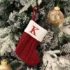 Knitted ds red-letter socks k