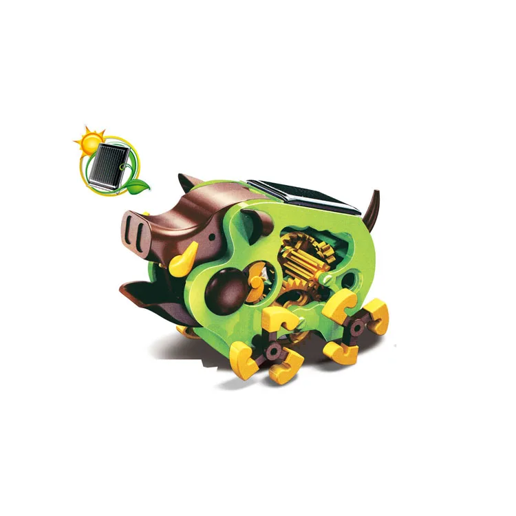 Green Energy Bug Cricket Robot Educational Solar Power Toy for Kids