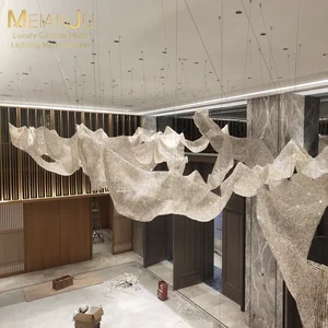 Zhongshan Premium Egyptian Crystal Chandelier Luxury Indoor Hanging Lamp Light Fixtures for Home & Hotel Decor Lighting