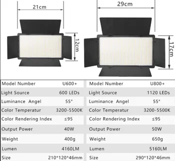 ENUJOY C12 U600 RGB F750 Battery Case light video led for studio shot portable light detail image