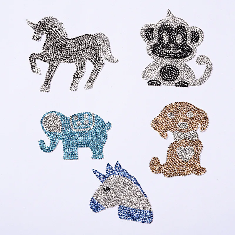Creative Animal Hot Drilling Hot Printing Icon Fashion Diamond Inlaid Cloth  Paste Clothing Hot Drilling Patch - Buy Animal Hot Drill Hot Stamping  Icon,Fashion Diamond Inlaid Cloth Sticker,Clothes Hot Drill Patch Product