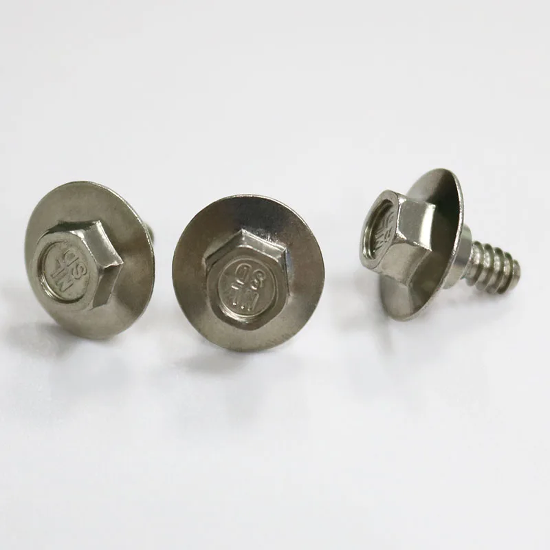 Stainless Steel Hexagonal Flange Bolts - Durable & Versatile