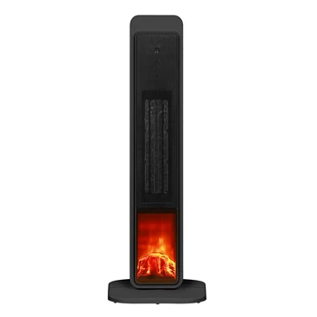 Hot Sale Winter Heater Overheat Protection Flame Effect Electric Tower Heater Living Room 2000W Household Freestanding KS-CT100D