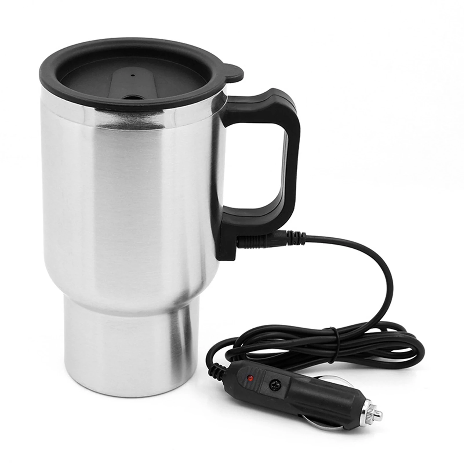 1pc 450ml Stainless Steel Insulated Cup With Handle, Convenient Outdoor Water  Mug, Car Cup