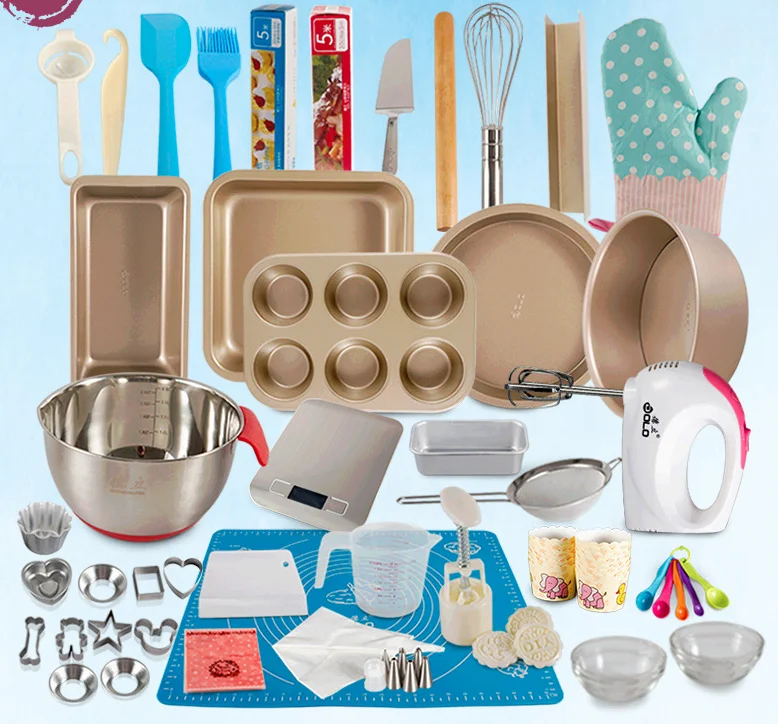 Complete Cake Baking Set Bakery Tools for Beginner Adults Baking Sheets Bakeware  Sets Baking Tools Set - China Baking Mould and Cookie Mould price