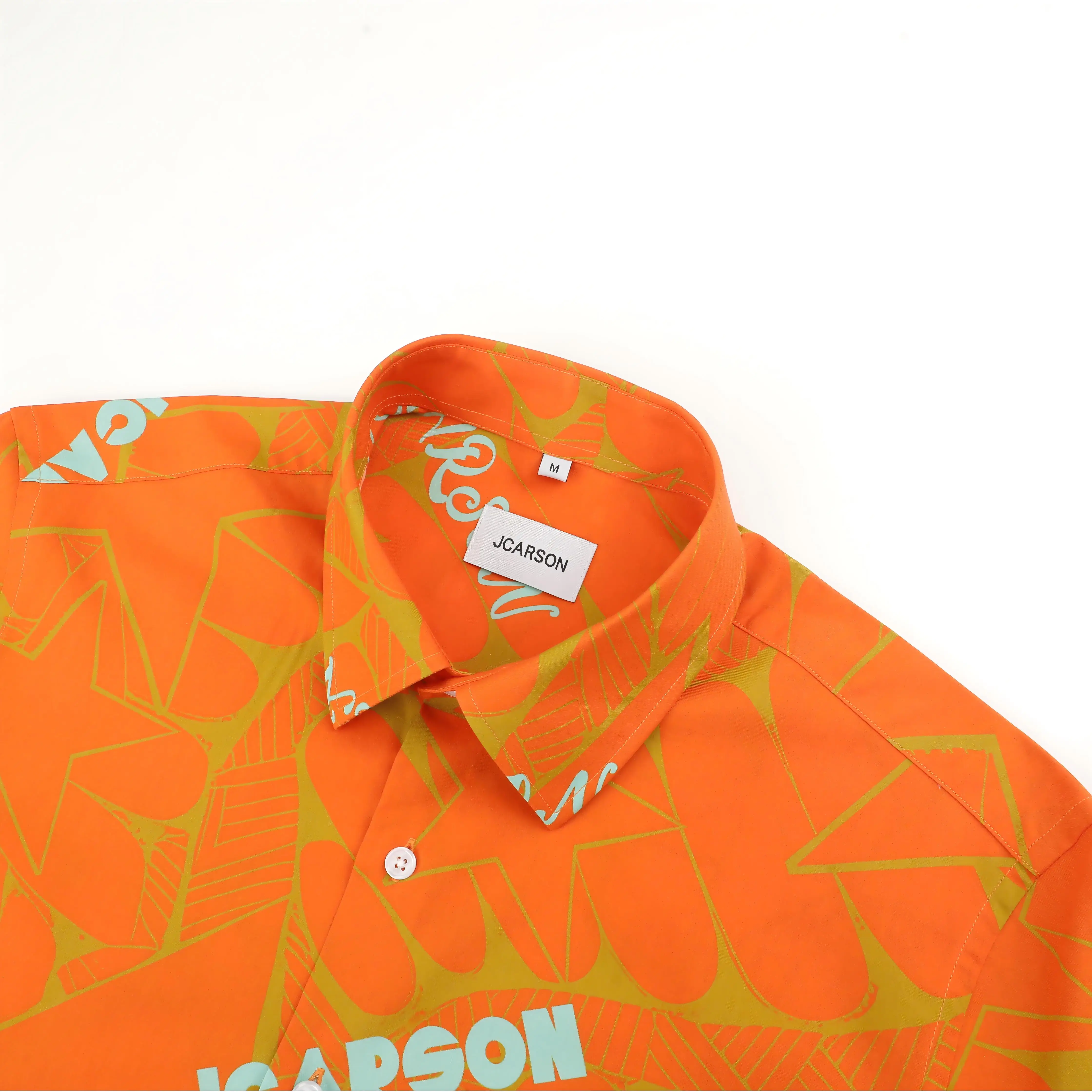 CAMDOM Heren zijden shirts 3D Dragon Print Lange Mouw Jurk Shirts Prom