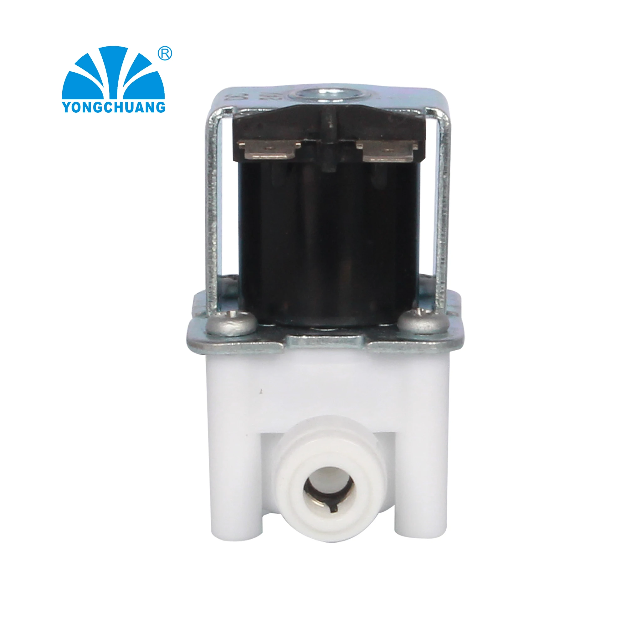 Yongchuang YCWS10-01-22 24V Plastic Water Normally Open 5 bar Solenoid Valve for Ro System