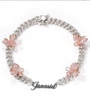Name Plated With Butterfly Cuban Chain