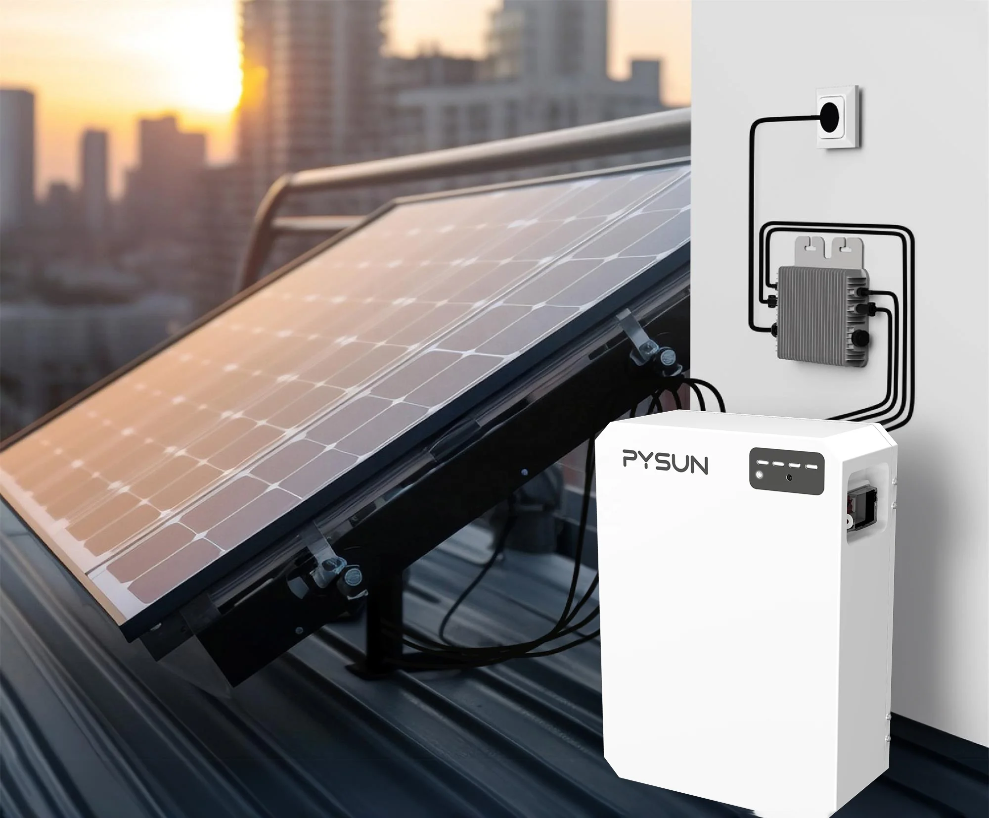 Balcony Solar Battery：BH2800 manufacture