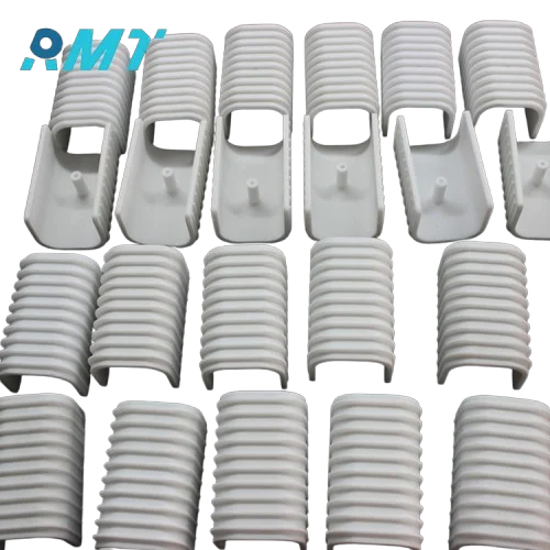 High quality CNC machining custom production 3D printing extrusion molding ABS white plastic parts accessories