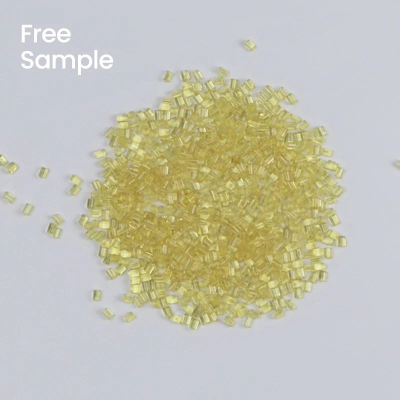 Бесплатный образец полиэфиримидные пластиковые гранулы ПОЛИМЕРНЫЕ ГРАНУЛЫ Pei хорошая устойчивость к УФ-излучению