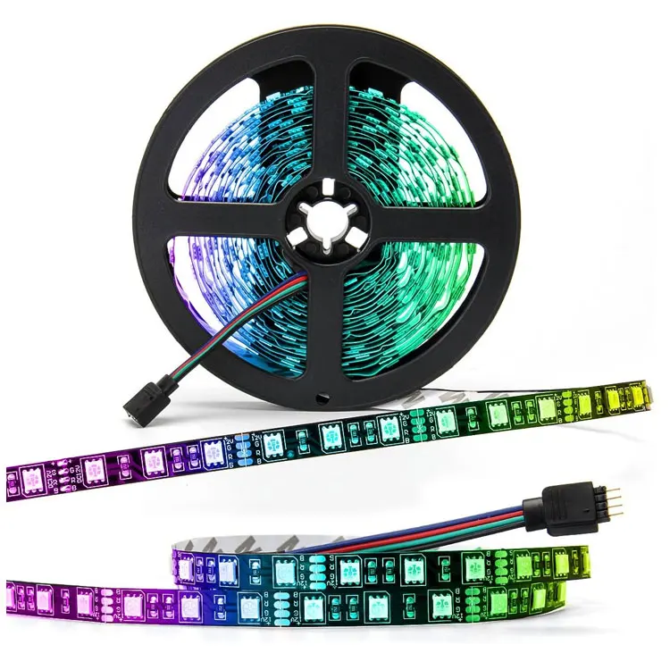 Led strip. RGB led strip. Waterproof & 16 Multicolor RGB led strip Light. Led strip розетка.