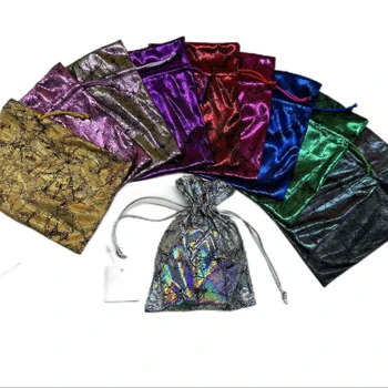 Halloween Spider Silk Drawstring Candy Video Bag