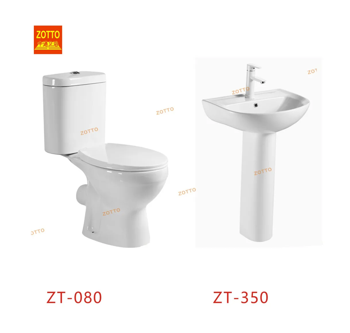 Cheap Bathroom Set Two Piece Water Closet Complete Ceramic Sanitary