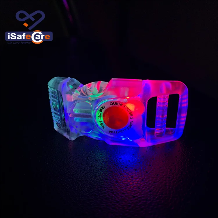 Новый дизайн Pet аксессуар LED Пряжка Производитель Продвижение высокого качества оптом LED Пряжка для животных ошейники LED