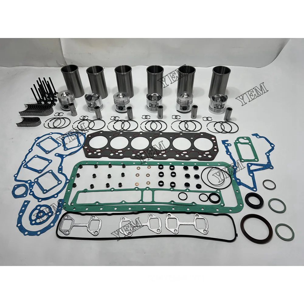 11Z Liner Kit and Full Gasket Kit Engine Bearing With Valve for Toyota Excavator Part Heavy Duty Engine Parts