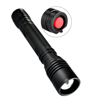 High Quality Aluminum 1000 Lumens Brightness 3*C Battery Zoomable Powered Led Flashlight with Waterproof Switch
