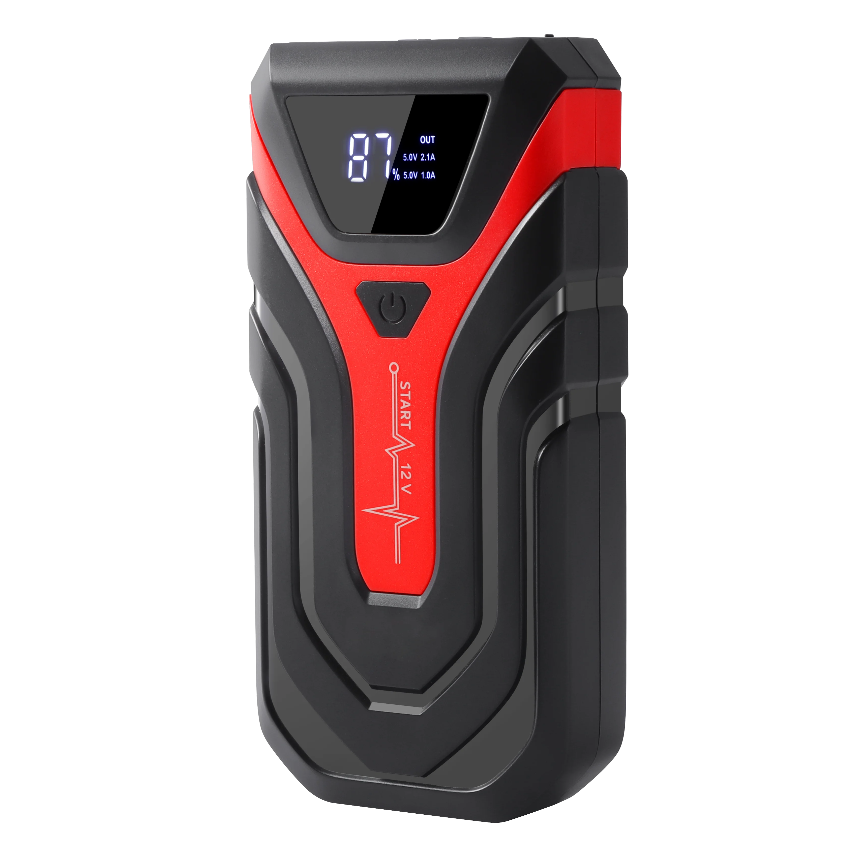 12V 8000mAh Jump Starter met Luchtcompressor Auto Booster 800A