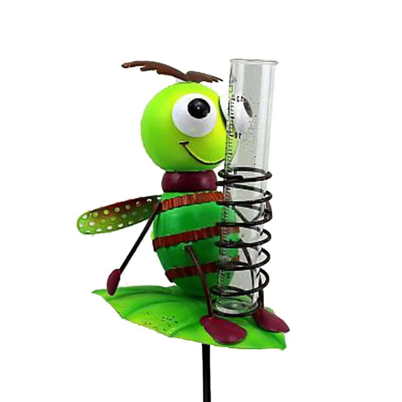 Metal Insect Shape Rain Gauge SG70121-36