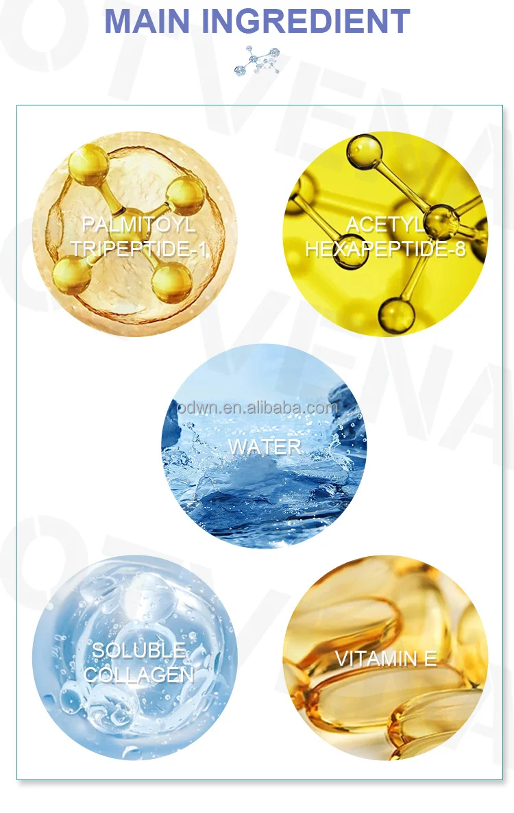 OTVENA Factory Customize Best 1ml Wrinkle Eye Bags Removal Under Eye Cream for Dark Circle and Puffiness